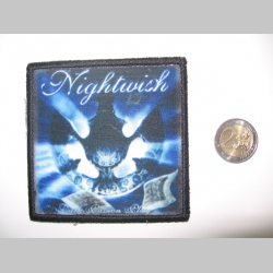 Nightwish ofsetová nášivka po krajoch obšívaná  cca. 9x9cm